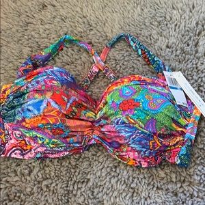 Brand New Bleu Rod Beattie Bikini Top 36D